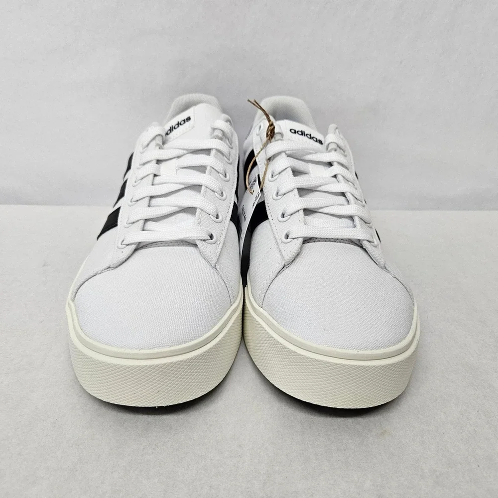 Adidas Daily 4.0 Skateboarding Shoe IF6659 White Black Off White Women Size 10.5